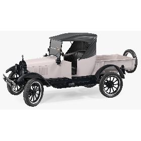 3D Vintage 20s Roadster Pickup Ford Rigged model